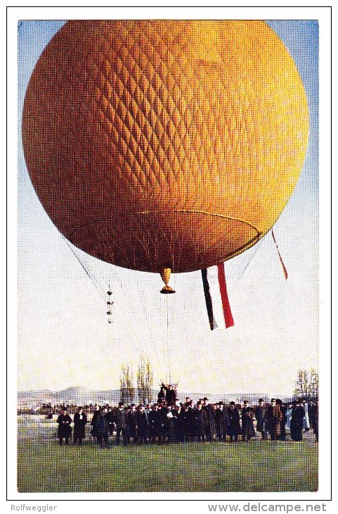 AK Fesselballon Ungebraucht Foto Hildenbrand - Montgolfières