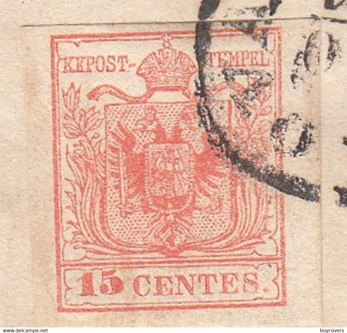 LV228 - LOMBARDO VENETO - 20 Novembre 1857-  Lettera Da Padova A  Legnago  Con 15 Cent. Rosso  3° Tipo -  . Leggi ... - Lombardo-Veneto