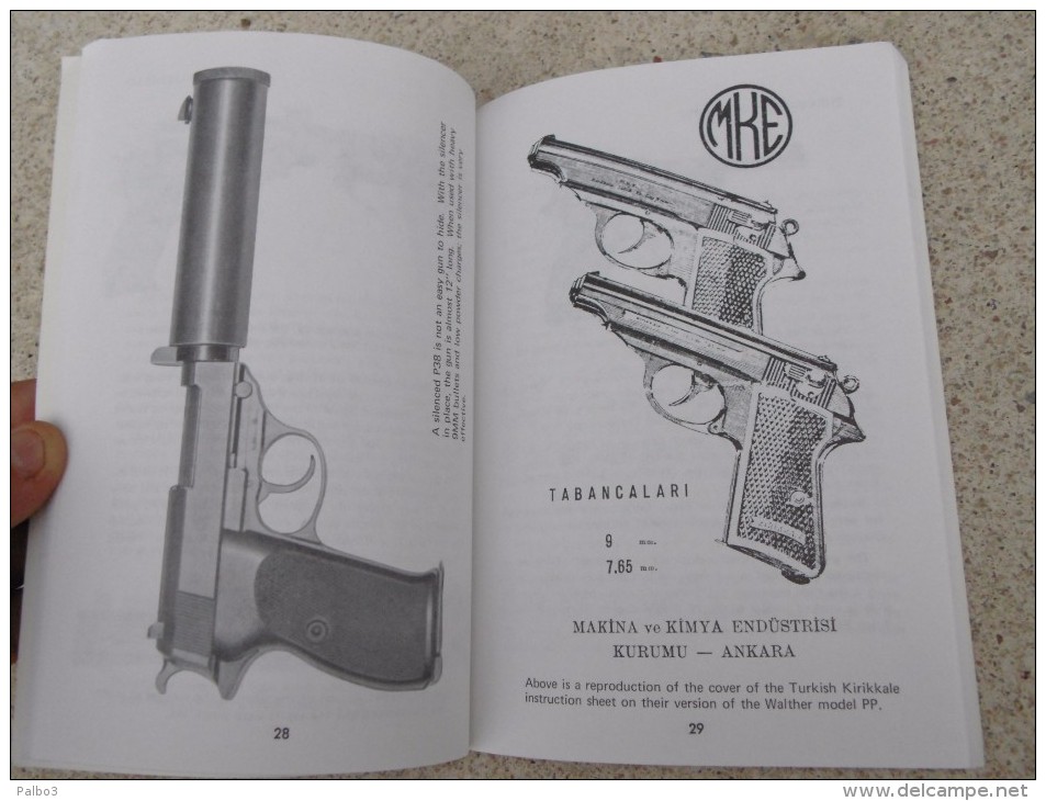 manuel connaitre son Pistolet  P38 daté 1984 en anglais