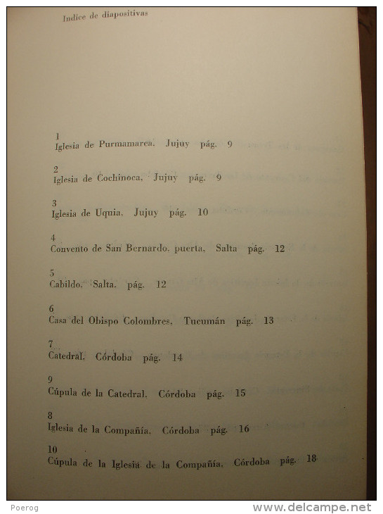 LA ARQUITECTURA EN LA ARGENTINA - MARIO J. BUSCHIAZZO - LIVRE + 48 DIAPO DIAPOSITIVES - FILMEDICIONES VALERO - 1967