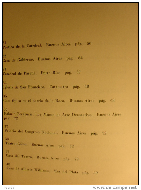 LA ARQUITECTURA EN LA ARGENTINA - MARIO J. BUSCHIAZZO - LIVRE + 48 DIAPO DIAPOSITIVES - FILMEDICIONES VALERO - 1967