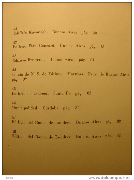 LA ARQUITECTURA EN LA ARGENTINA - MARIO J. BUSCHIAZZO - LIVRE + 48 DIAPO DIAPOSITIVES - FILMEDICIONES VALERO - 1967