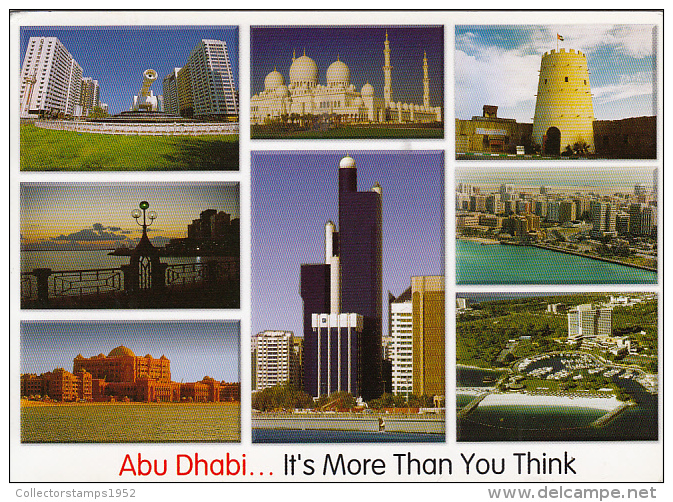 24536- ABU DHABI- PALACE, TOWERS, PANORAMAS, SKYLINES - Emirats Arabes Unis