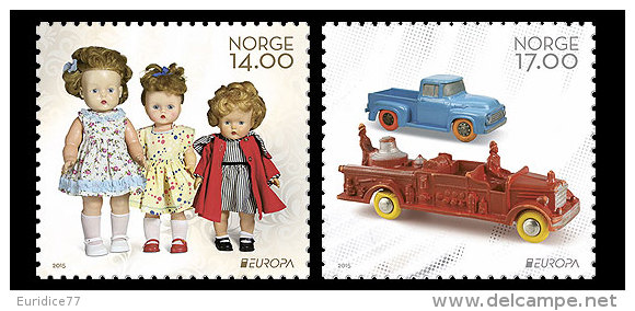 Norway 2015 - Europa 2015 - Old Toys Stamp Set Mnh - 2015