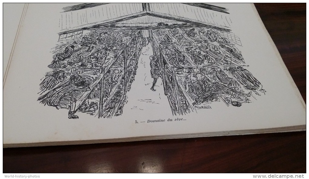 Livre ancien de 1948 - TEMOIGNAGES - 36 dessins à la plume - Violette Lecoq Résistance Camp de Concentration Ravensbrück