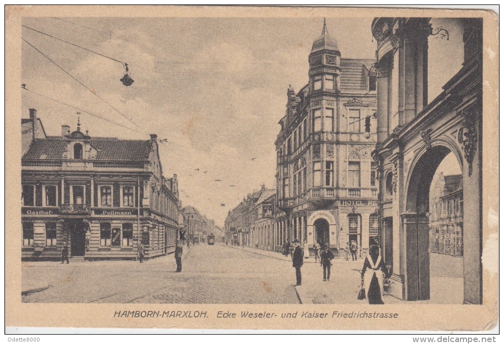 Duisburg   Hamborn-Marxloh   Ecke Weseler - Und Kaiser Friedrichstrasse              Nr 3297 - Duisburg