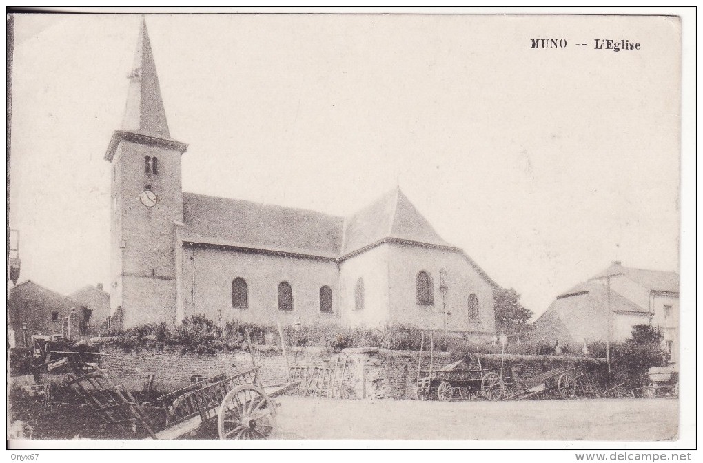 MUNO (Belgique) Le Village Et L' Eglise-VOIR 2 SCANS - Other & Unclassified