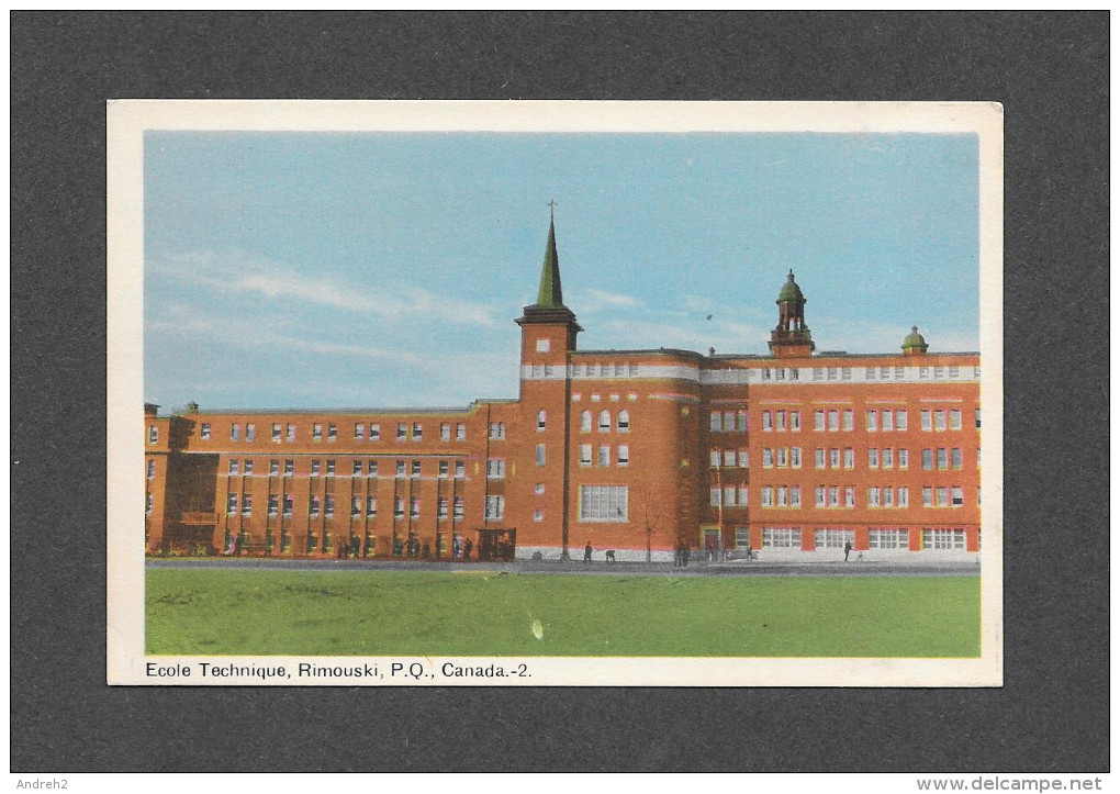 RIMOUSKI - QUÉBEC - HÔTEL DE VILLE DE RIMOUSKI - PAR TOURISME BUREAU - Rimouski