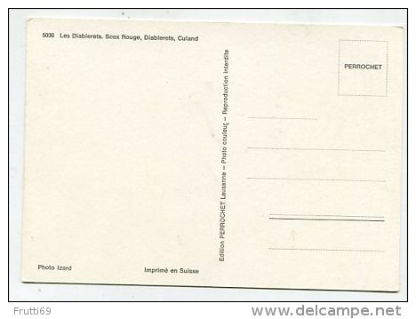 SWITZERLAND - AK 237313 Les Diablerets - Soex Rouge - Diablerets - Culand - Otros & Sin Clasificación