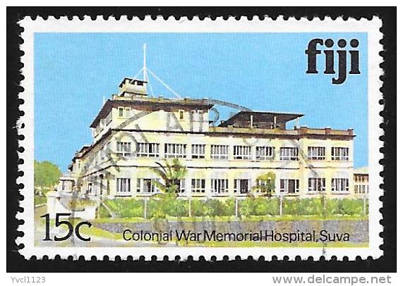 FIJI - Scott #416 Colonial War Memorial Hospital (*) / Used Stamp - Fiji (1970-...)