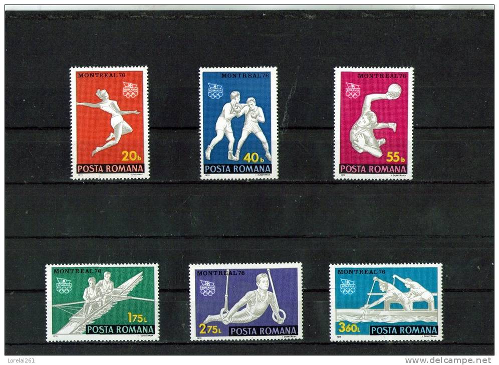 1976 - J.O. D Ete  A Montreal Yv No 2964/2969 Et Mi No 3350/3355 MNH - Ungebraucht