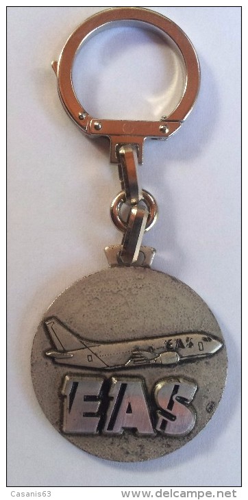 Porte  Clefs    EAS - EUROPE AERO SERVICE FRENCH AIRLINES - AVIATION - Porte-clefs