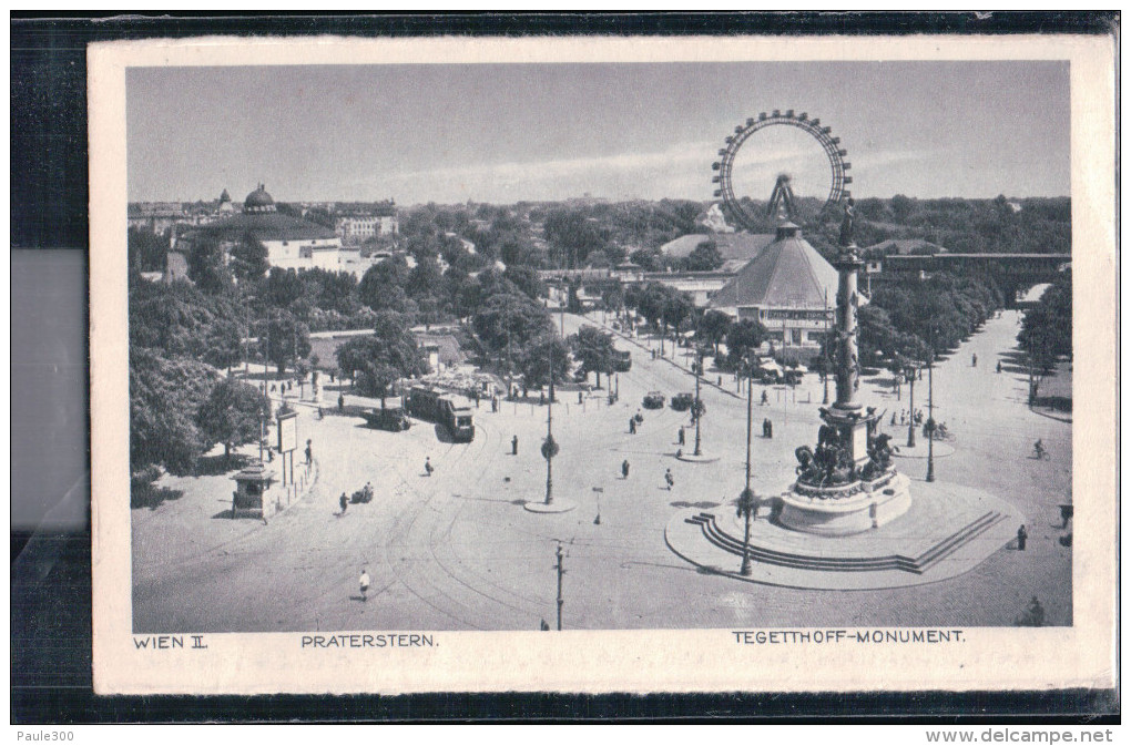 Wien - Praterstern - Tegetthoff Monument - Prater