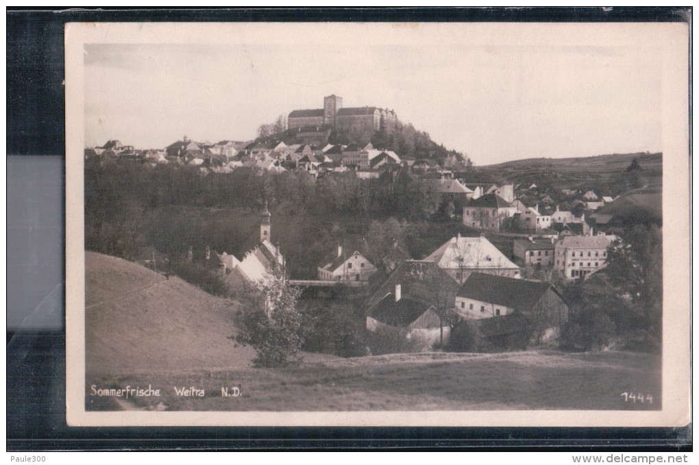 Weitra - Teilansicht Mit Burg - Weitra