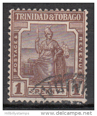 Trinidad And Tobago    Scott No.  14    Used     Year  1921 - Trinidad & Tobago (...-1961)
