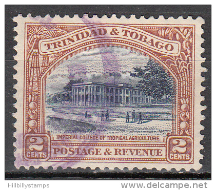 Trinidad And Tobago    Scott No.  35a    Used     Year  1935     Perf  12.5 - Trinidad & Tobago (...-1961)