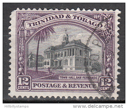 Trinidad And Tobago    Scott No.  39a   Used     Year  1935       Perf  12.5 - Trinidad Y Tobago