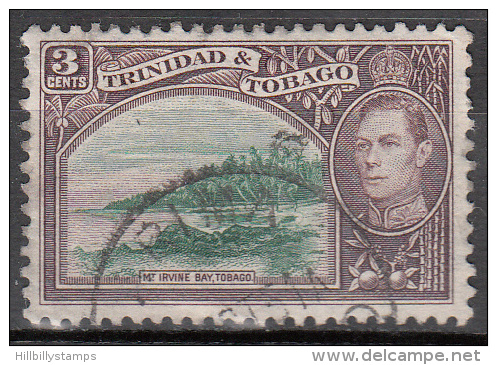 Trinidad And Tobago    Scott No.  52a    Used     Year  1938 - Trinidad & Tobago (...-1961)