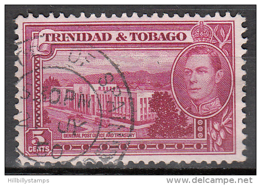 Trinidad And Tobago    Scott No.  54    Used     Year  1938 - Trinidad & Tobago (...-1961)