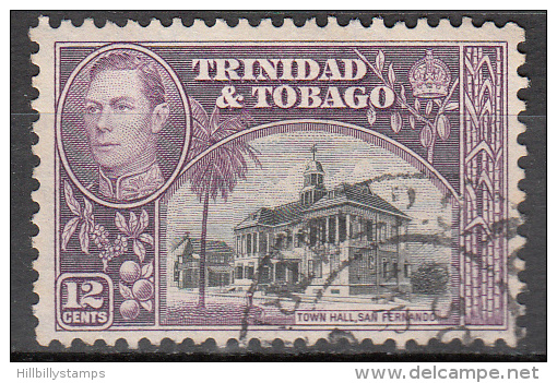 Trinidad And Tobago    Scott No.  57    Used     Year  1938 - Trinidad & Tobago (...-1961)