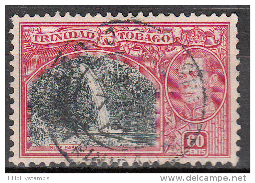 Trinidad And Tobago    Scott No.  59    Used     Year  1938 - Trinidad & Tobago (...-1961)