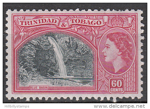 Trinidad And Tobago    Scott No.  81     Unused Hinged     Year  1953 - Trinidad & Tobago (...-1961)