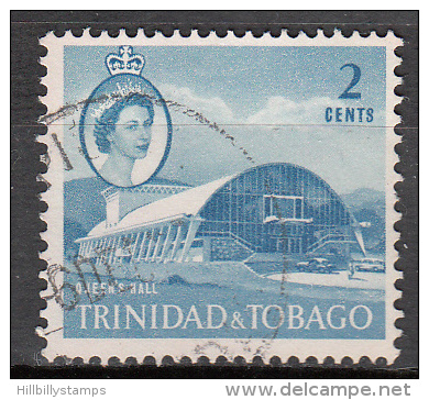 Trinidad And Tobago    Scott No.  90     Used    Year  1960 - Trinidad Y Tobago