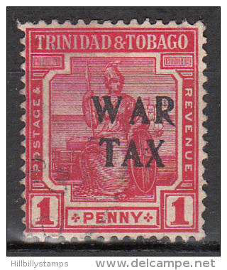 Trinidad And Tobago    Scott No.  MR3    Used      Year  1917 - Trinidad Y Tobago
