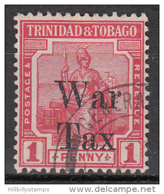 Trinidad And Tobago    Scott No.  MR13    Used    Year  1917 - Trinidad Y Tobago