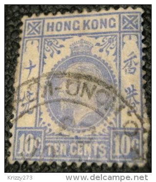 Hong Kong 1912 King George V 10c - Used - Gebruikt