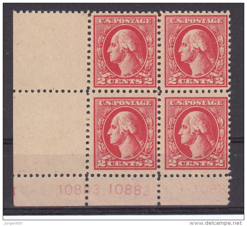 Nr 224C (4) **, Double Plate Number, Michel = ?? € (X09096) - Unused Stamps