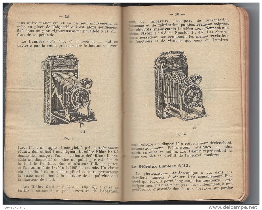 Agenda Lumiére/Société LUMIERE/Paris-Lyon/Gauthier-Villars /1935      PHOTN1 - Autres & Non Classés