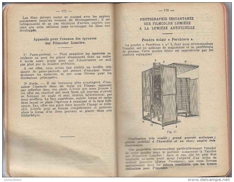 Agenda Lumiére/Société LUMIERE/Paris-Lyon/Gauthier-Villars /1935      PHOTN1 - Autres & Non Classés