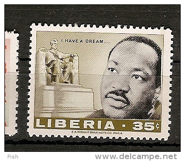 Libéria ** & Martin Luther King 1968 (986) - Martin Luther King