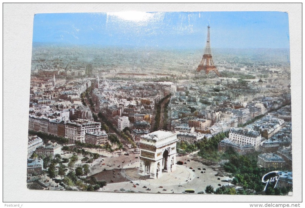 France Paris En Avion Sur Paris  Stamp 1971  A 34 - Viste Panoramiche, Panorama