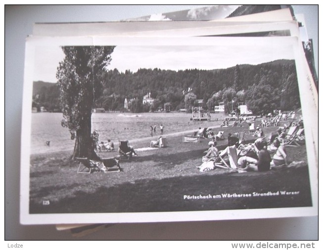 Oostenrijk Österreich Kärnten Pörtschach Strand - Pörtschach