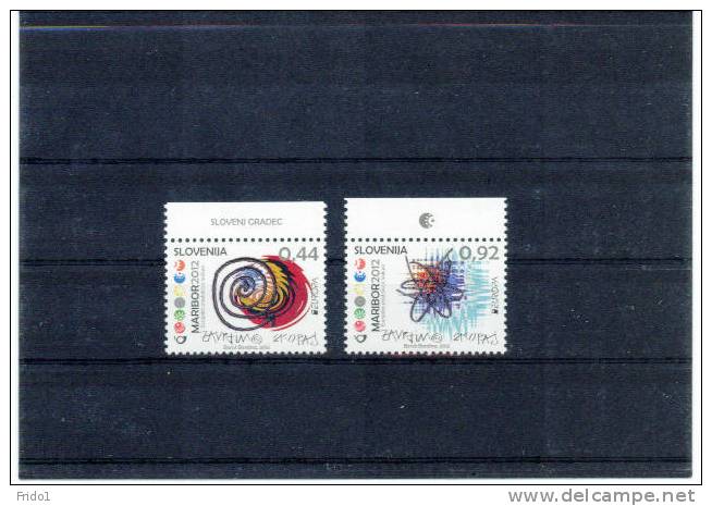 Slowenien / Slovenia Jahr / Year 2012 Europa Cept Satz Postfrisch / Set Unmounted Mint - 2012