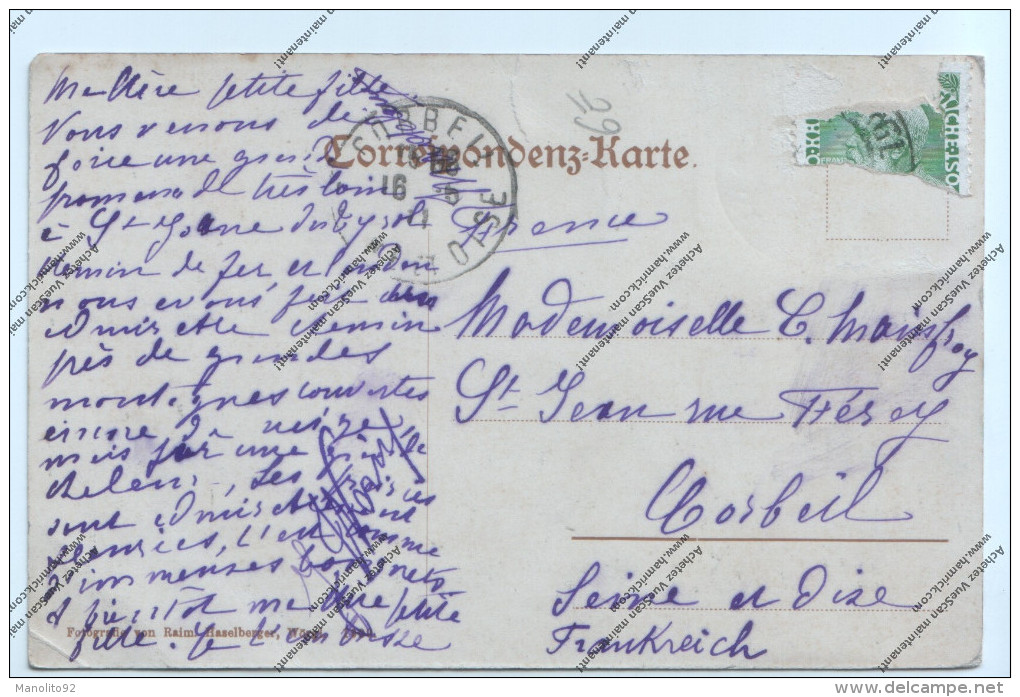 Très Rare CPA Autriche : Wôrgl Tirol - Bahnhofstrasse - Wörgl