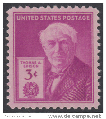 !a! USA Sc# 0945 MNH SINGLE (a1) - Thomas E. Edison - Ongebruikt