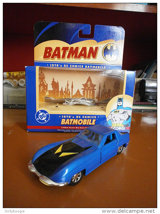 BATMAN - BATMOBILE 1970's - CORGI - DC - Dans Sa BOITE D'origine - Corgi Toys