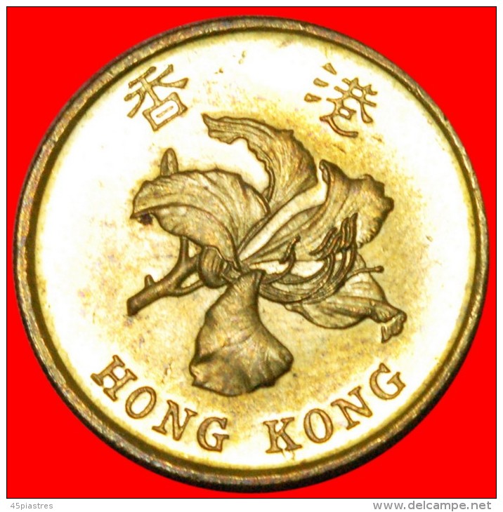 * GREAT BRITAIN FLOWER (1993-2017): HONG KONG  50 CENTS 1998!  LOW START NO RESERVE! - Hong Kong