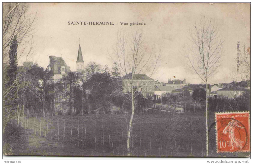 SAINTE-HERMINE - Vue Générale - Sainte Hermine