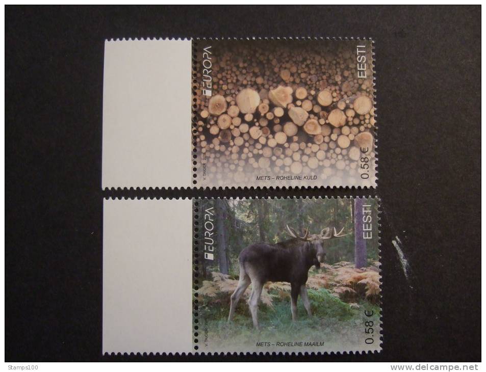ESTONIA 2011  CEPT   FOREST   MNH **  Photo Is Example  (P44-117) - 2011