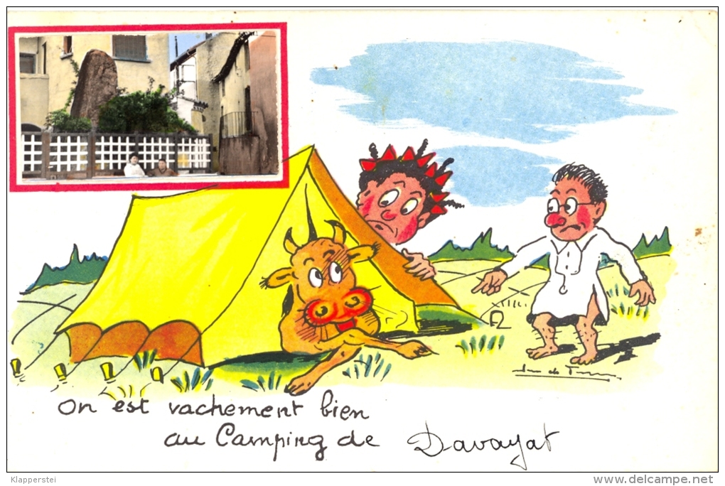 63 - Puy-de-Dôme - Davayat, Camping - Autres & Non Classés