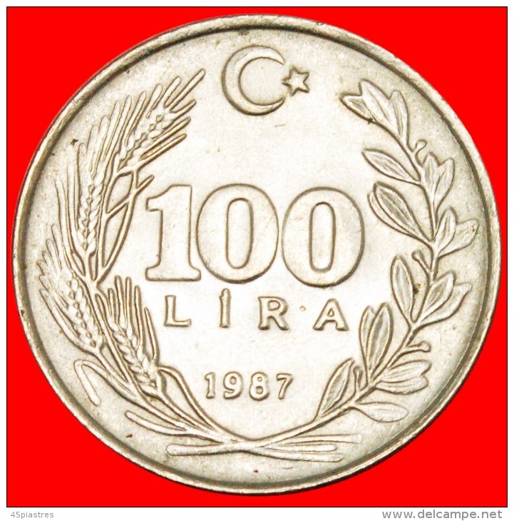 • MINT LUSTER: TURKEY  100 LIRA 1987! LOW START  NO RESERVE! - Turkey