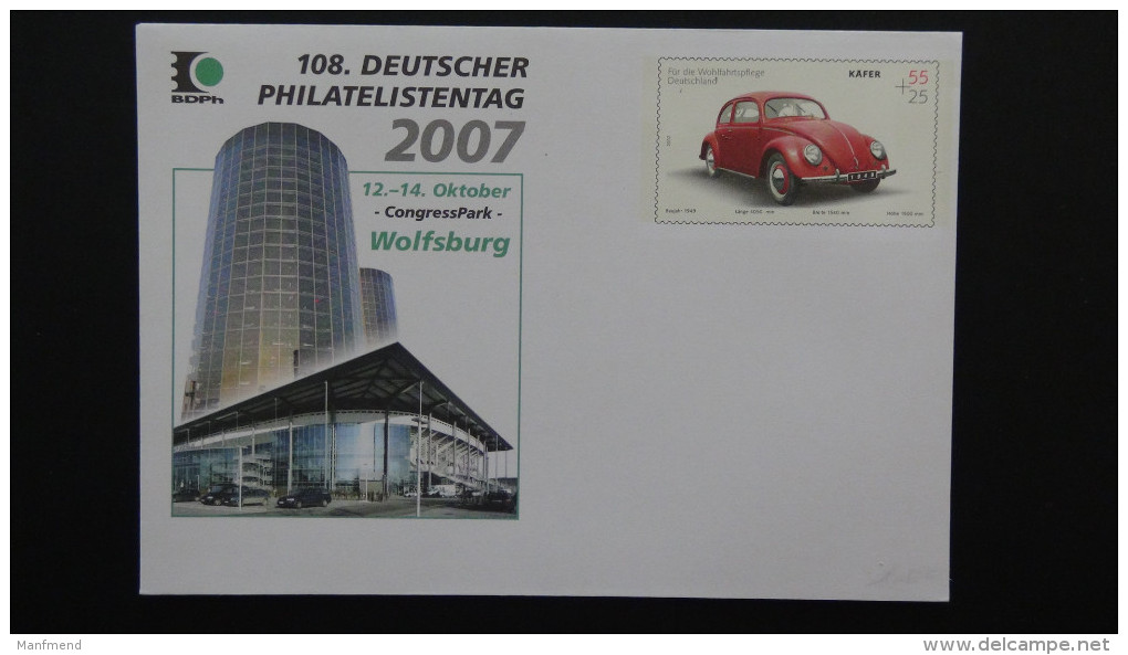 Germany - 2007 - MI:USo 140**MNH - Look Scan - Briefomslagen - Ongebruikt