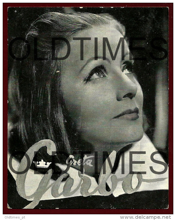 MOVIES - GRETA GARBO - QUEEN CHRISTINA - 1930 ADV. PRINT - Advertising