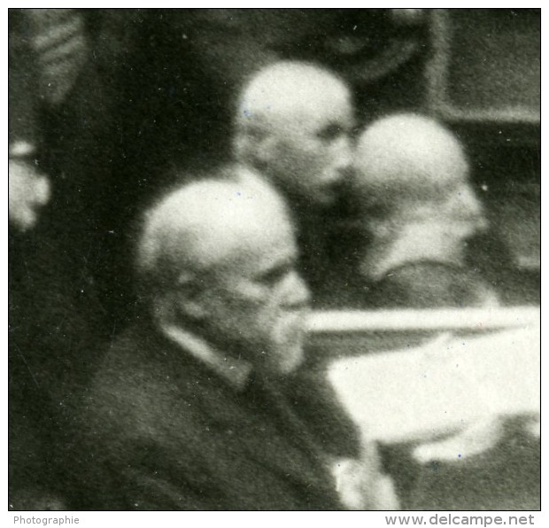 France Procés Des Autonomistes Alsaciens Poincaré à La Chambre Ancienne Photo 1928 - Other & Unclassified