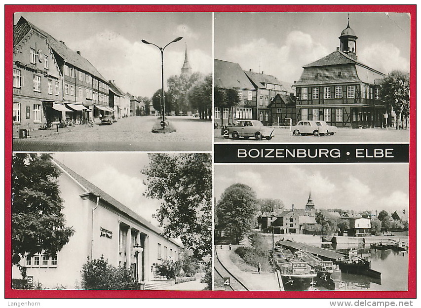 Foto-AK  ´Boizenburg´ (LK Ludwigslust-Parchim) ~ 1976 - Boizenburg