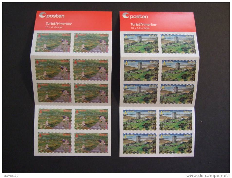 NORWAY NORWEGEN  2012   CEPT  BOOKLET  WITH 10 STAMPS   MNH **       (MAP29-4000) - 2012